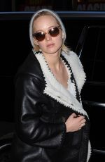JENNIFER LAWRENCE Night Out in New York 11/20/2015