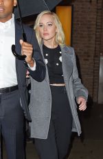 JENNIFER LAWRENCE Out and About in New York 11/28/2015