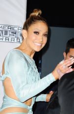 JENNIFER LOPEZ at 2015 American Music Awards in Los Angeles 11/22/2015