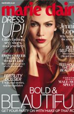 JENNIFER LOPEZ in Marie Claire Magazine, UK December 2015 Issue