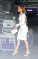 JENNIFER LOPEZ on the Set of American Idol in Studio City 11/20/2015