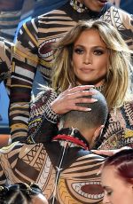 JENNIFER LOPEZ Performs at American Music Awards 2015 11/22/2015