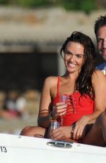 JENNIFER METCALFE in Wwimsuit at a Boat in Spain 11/05/2015