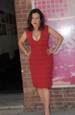 JENNIFER TILLY Leaves Wendy Williams Show in New York 11/25/2015