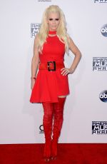 JENNY MCCARTHY at 2015 American Music Awards in Los Angeles 11/22/2015