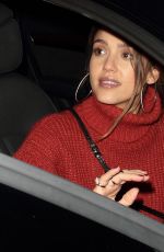 JESSICA ALBA Night Out in Los Angeles 11/21/2015