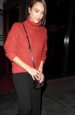 JESSICA ALBA Night Out in Los Angeles 11/21/2015