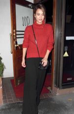 JESSICA ALBA Night Out in Los Angeles 11/21/2015