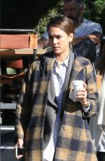 JESSICA ALBA Out for a Coffee in Los Angeles 11/05/2015