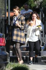 JESSICA ALBA Out for a Coffee in Los Angeles 11/05/2015