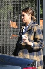 JESSICA ALBA Out for a Coffee in Los Angeles 11/05/2015