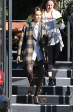 JESSICA ALBA Out for a Coffee in Los Angeles 11/05/2015