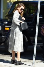 JESSICA ALBA Out for Breakfast in Los Angeles 11/01/2015
