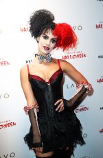 JESSICA LOWNDES at Heidi Klum Halloween Party in New York 10/31/2015