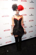 JESSICA LOWNDES at Heidi Klum Halloween Party in New York 10/31/2015