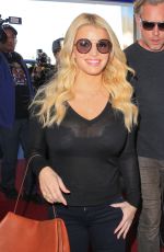 JESSICA SIMSPON at Los Angeles International Airport 11/06/2015