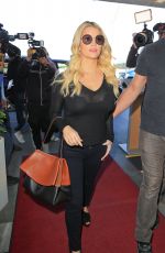 JESSICA SIMSPON at Los Angeles International Airport 11/06/2015