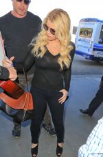 JESSICA SIMSPON at Los Angeles International Airport 11/06/2015