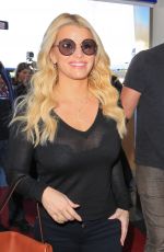 JESSICA SIMSPON at Los Angeles International Airport 11/06/2015