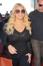 JESSICA SIMSPON at Los Angeles International Airport 11/06/2015