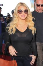 JESSICA SIMSPON at Los Angeles International Airport 11/06/2015