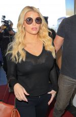 JESSICA SIMSPON at Los Angeles International Airport 11/06/2015
