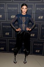 JESSICA SZOHR at Balmain x H&M Los Angeles VIP Pre-launch in West Hollywood 11/04/2015