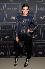 JESSICA SZOHR at Balmain x H&M Los Angeles VIP Pre-launch in West Hollywood 11/04/2015