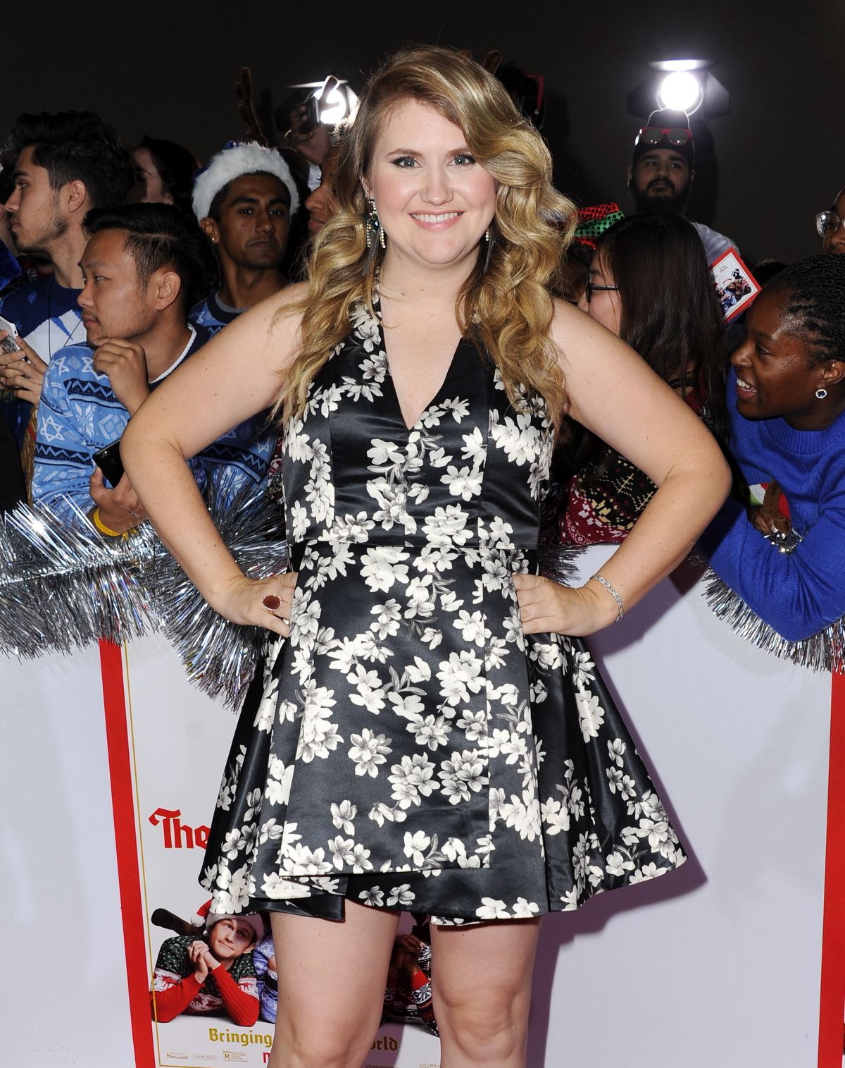 JILLIAN BELL at The Night Before Premiere in Los Angeles 11/18/2015.