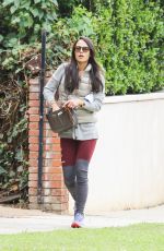 JORDANA BREWSTER Out and About in Beverly Hills 11/09/2015