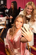 JOSEPHINE SKRIVER at Victoria’s Secret 2015 Fashion Show in New York 11/10/2015