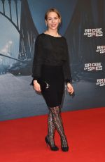 JULIA DIETZE at Bridge of Spies Premiere at Zoo Palast in Berlin 11/13/2015