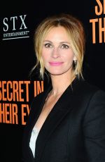 JULIA ROBERTS at Secret in Their Eyes Premiere in Los Angeles