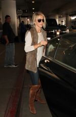 JULIANNE HOUGH at Los Angeles International Airport 10/30/2015