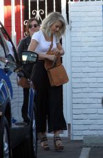 JULIANNE HOUGH Leaves DWTS Rehesal in Los Angeles 11/19/2015