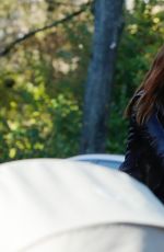 JULIANNE MOORE and ELIZABETH BANKS Take Ride on Bicycle 11/03/2015