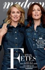JULIANNE MOORE and NAOMIWATTS in Madame Figaro Magazine, November 2015 Issue