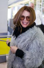 JULIANNE MOORE Arrives at Tegel International Airport in Berlin 11/01/2015