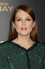 JULIANNE MOORE at The Hunger Games: Mockingjay, Part 2 Premiere in New Yrok 11/18/2015