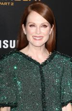 JULIANNE MOORE at The Hunger Games: Mockingjay, Part 2 Premiere in New Yrok 11/18/2015