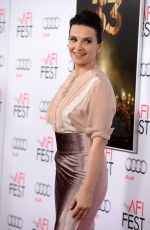 JULIETTE BINOCHE at 33 Premiere at 2015 AFI Fest in Hollywood 11/09/2015