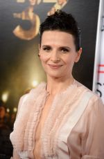 JULIETTE BINOCHE at 33 Premiere at 2015 AFI Fest in Hollywood 11/09/2015