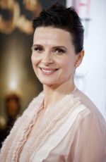JULIETTE BINOCHE at 33 Premiere at 2015 AFI Fest in Hollywood 11/09/2015