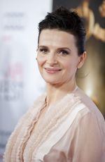 JULIETTE BINOCHE at 33 Premiere at 2015 AFI Fest in Hollywood 11/09/2015