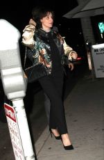 JULIETTE BINOCHE at Mr Chow Restaurant in Beverly Hills 11/10/2015