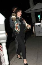 JULIETTE BINOCHE at Mr Chow Restaurant in Beverly Hills 11/10/2015