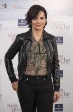 JULIETTE BINOCHE at Nadie Quiere La Noche Photocall 11/02/2015