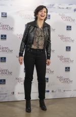 JULIETTE BINOCHE at Nadie Quiere La Noche Photocall 11/02/2015