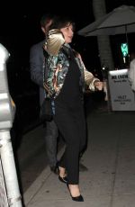JULIETTE BINOCHE Leaves Mr.Chow Restaurant in Beverly Hills 11/10/2015