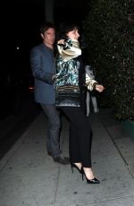 JULIETTE BINOCHE Leaves Mr.Chow Restaurant in Beverly Hills 11/10/2015